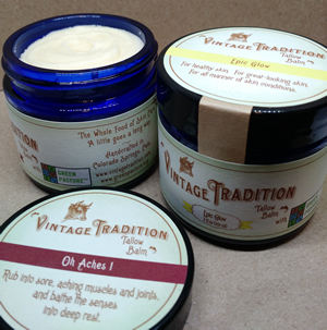 Tallow Balm with Green Pasture® Oils